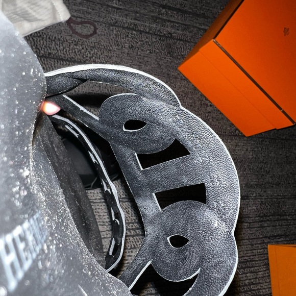 HERMES EXTRA SANDALS BLACK - Picture 8 of 13